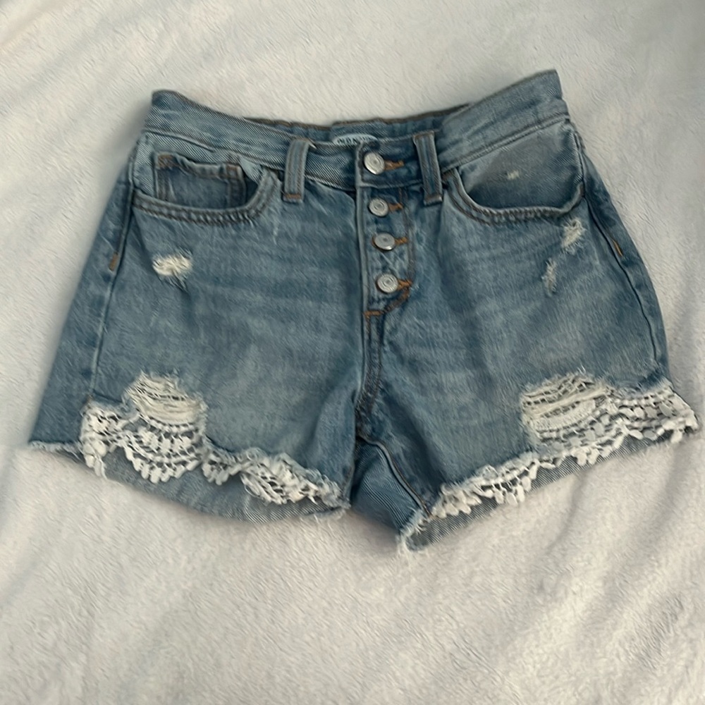 Size 12 old navy jeans shorts girl